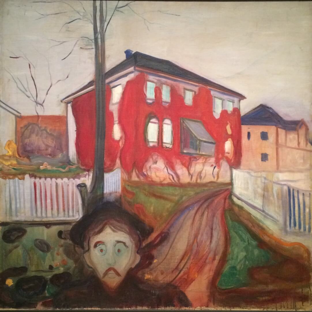 4_Edvard Munch, Red Virginia Creeper, 1898-90