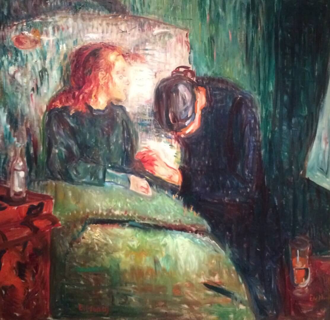3_Edvard Munch, tHe Sick Child, 1907