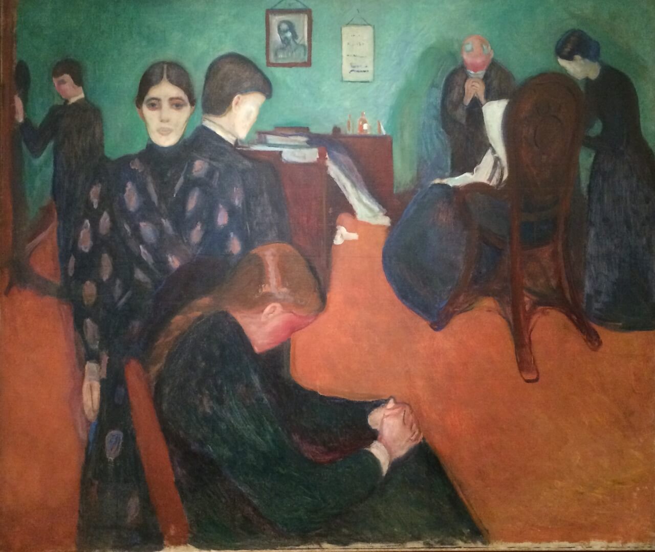 1_Edvard Munch, Death in the Sick Room, 1893