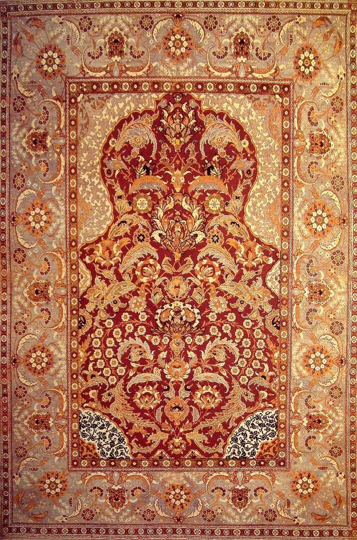 שטיח לארמון הסולטן הטורקי, מבית המלאכה סאבונרי, צרפת, המאה ה 16