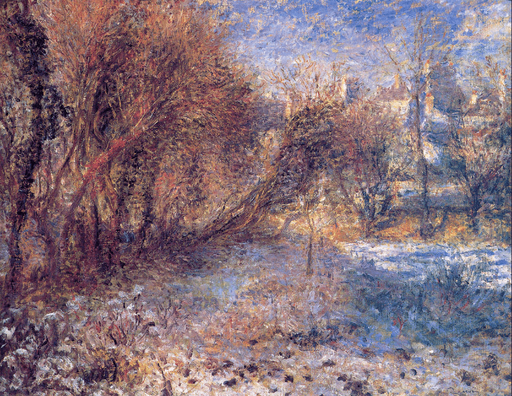 Landscape with Snow (1875)