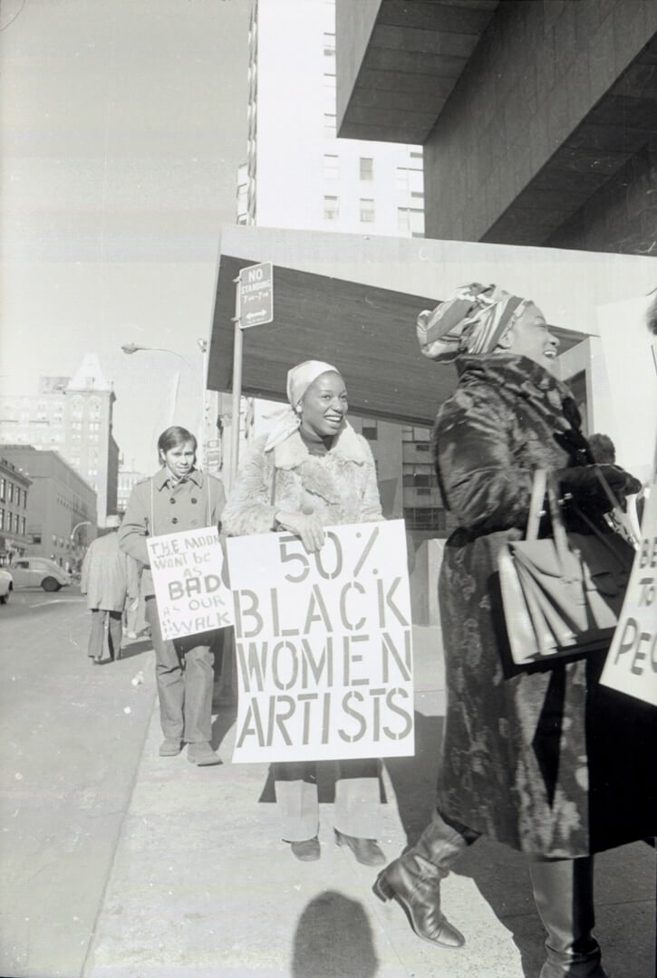 הפגנה של ארט וורקרס קואלישון 1970