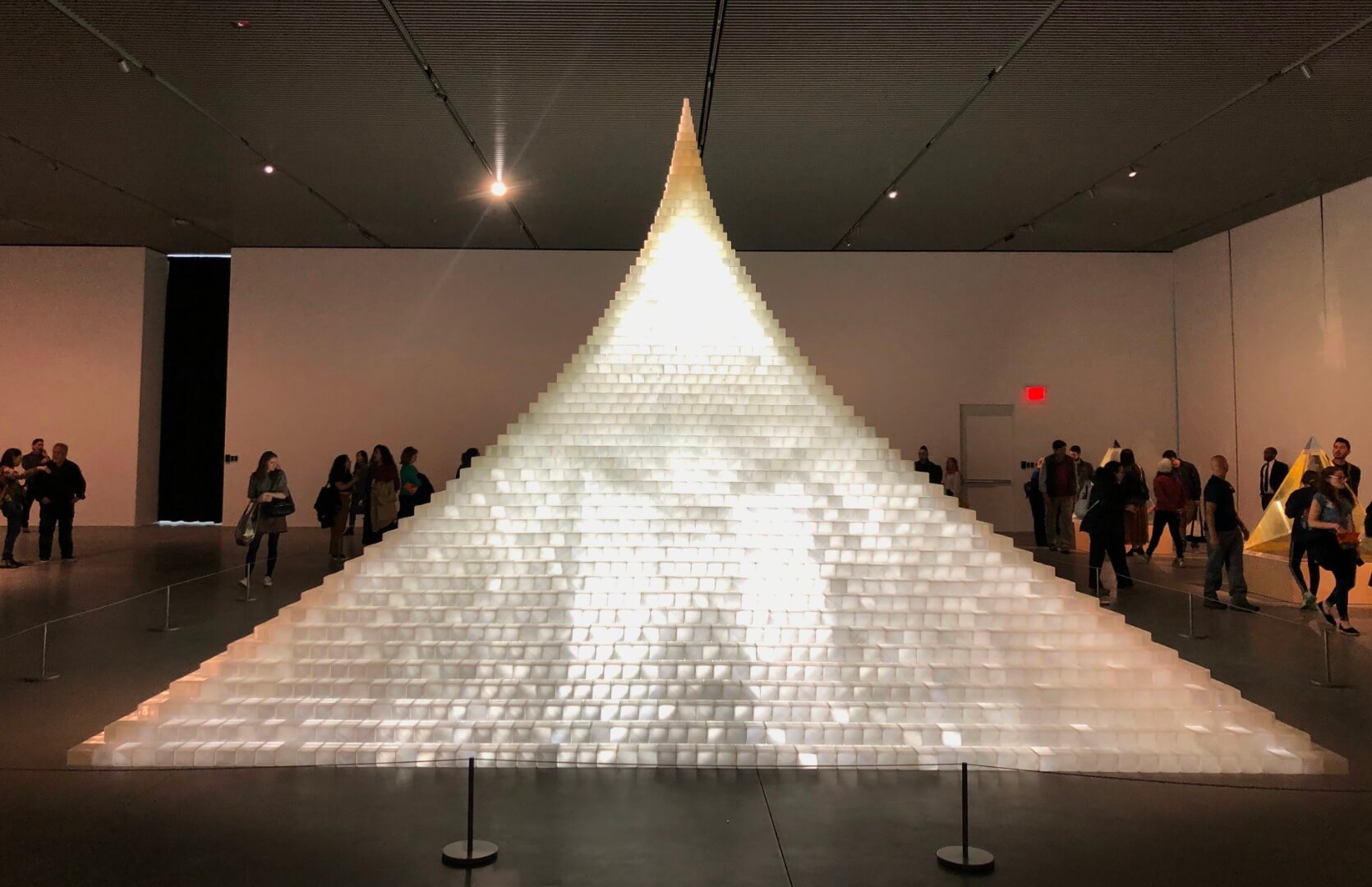 3_Agnes Denes, Study for Crystal Pyramid, 2019