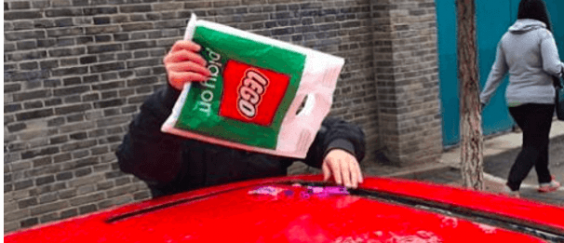 נקודת איסוף לגו