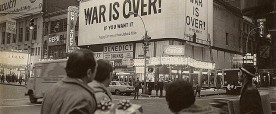 1 Yoko Ono - WAR IS OVER if you want it 1969 1 Billboard in Ney York