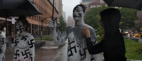 Artists-confront-“neo-fascist-plague”-in-performance-in-New-York
