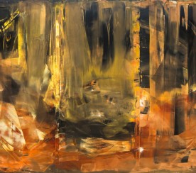 שי בקר, ללא כותרת, 2018, שמן על בד